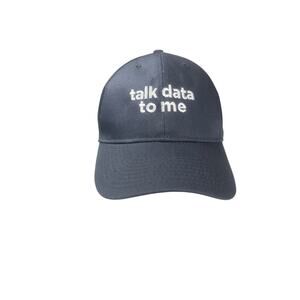 Hit 'Talk Data to Me' UWF Behavioral Analysis Navy Blue Adjustable Cap